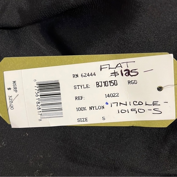 NWT Nicole Miller Artelier Sequin Blouse - Picture 4 of 4